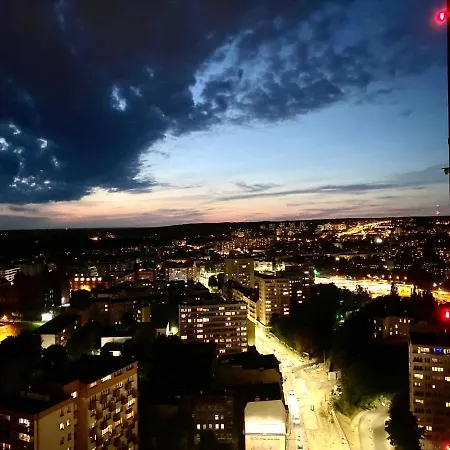 Apartmán Luksusowy Z Widokiem, Basenem I Sauna Hanza Tower *