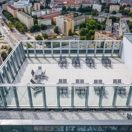 Apartment Luksusowy Z Widokiem, Basenem I Sauna Hanza Tower