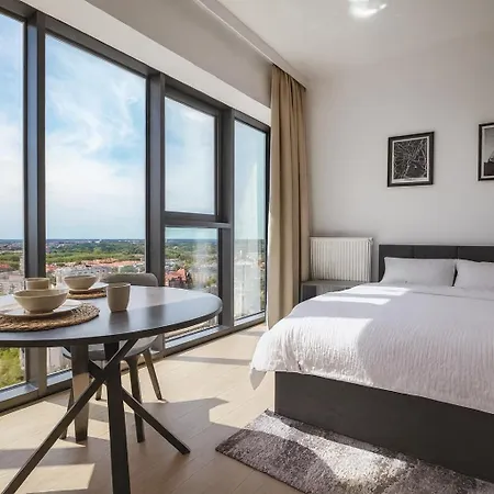 Apartment Luksusowy Z Widokiem, Basenem I Sauna Hanza Tower *