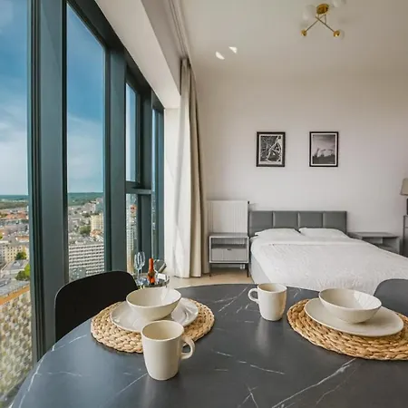 Luksusowy Z Widokiem, Basenem I Sauna Hanza Tower Apartmán *