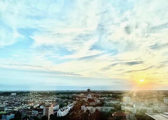 Luksusowy Z Widokiem, Basenem I Sauna Hanza Tower * شتشيتسين