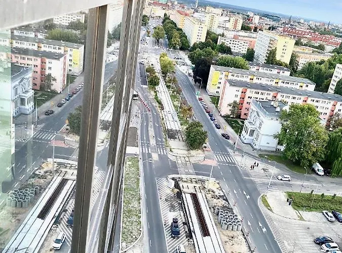 Daire Luksusowy Z Widokiem, Basenem I Sauna Hanza Tower *