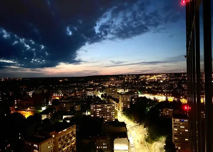 Apartment Luksusowy Z Widokiem, Basenem I Sauna Hanza Tower *