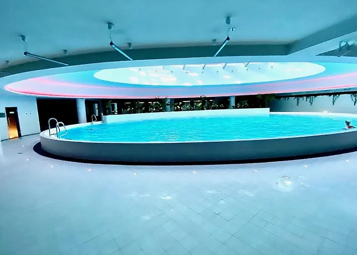 شقة Luksusowy Z Widokiem, Basenem I Sauna Hanza Tower