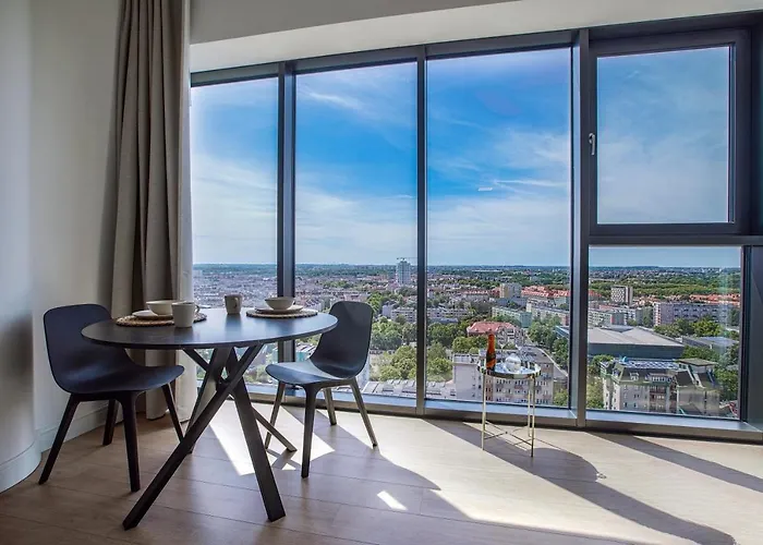 Luksusowy Z Widokiem, Basenem I Sauna Hanza Tower Apartment Szczecin