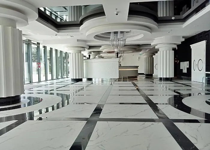 Daire Luksusowy Z Widokiem, Basenem I Sauna Hanza Tower *