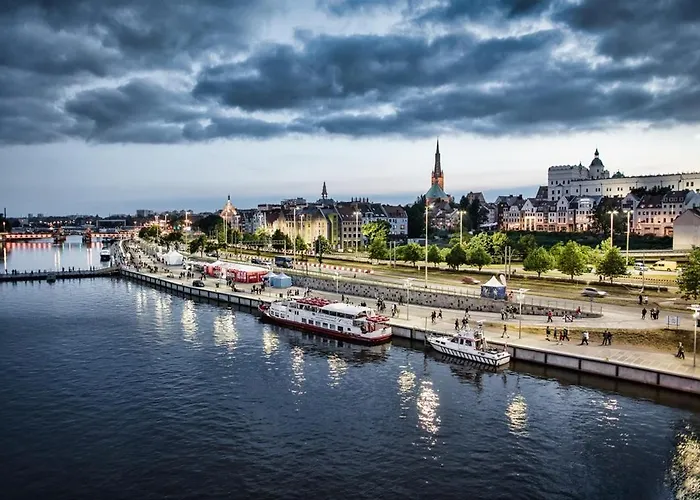 Luksusowy Z Widokiem, Basenem I Sauna Hanza Tower شقة شتشيتسين