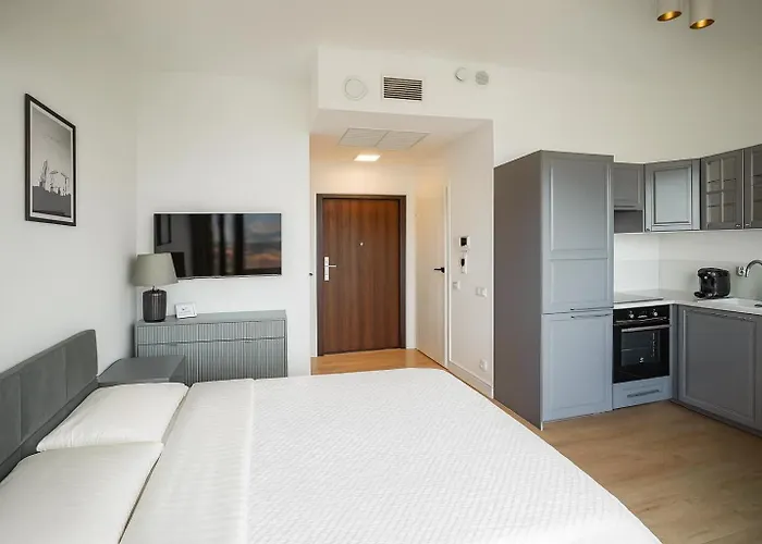 Apartamento Luksusowy Z Widokiem, Basenem I Sauna Hanza Tower Szczecin